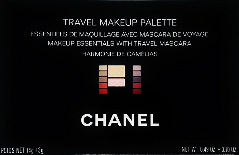 トライアルセット・サンプル CHANEL TRAVEL MAKEUP PALETTE 14g + 3g