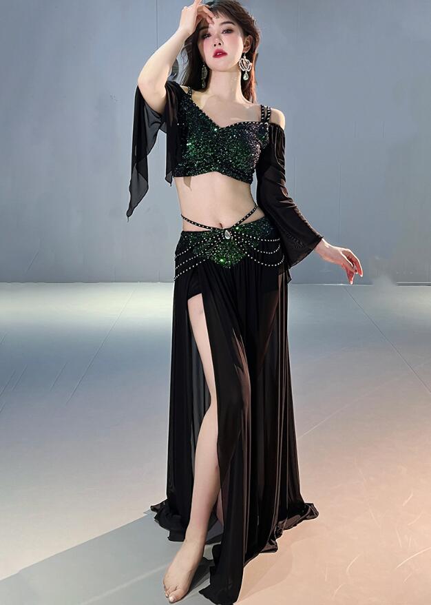 楽天市場】ベリーダンス衣装 ベリー 演出服 スパンコール付き キラキラ