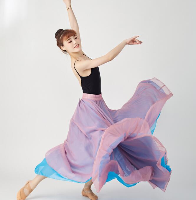 楽天市場】720度 ダンススカート 広がる 大きい裾 スカート 古典ダンス