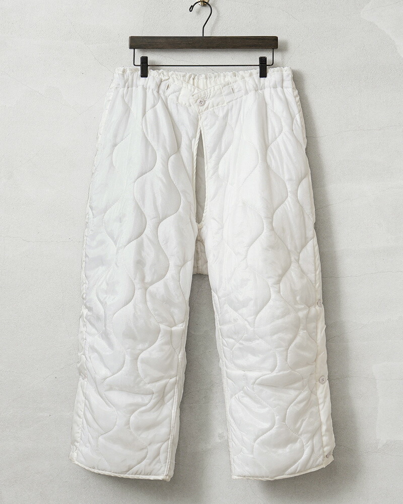 楽天市場】実物 USED 米軍 M-65 スノーカモ キルティング パンツ