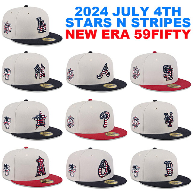 楽天市場】独立記念日モデル ニューエラ キャップ 59FIFTY MLB 2024