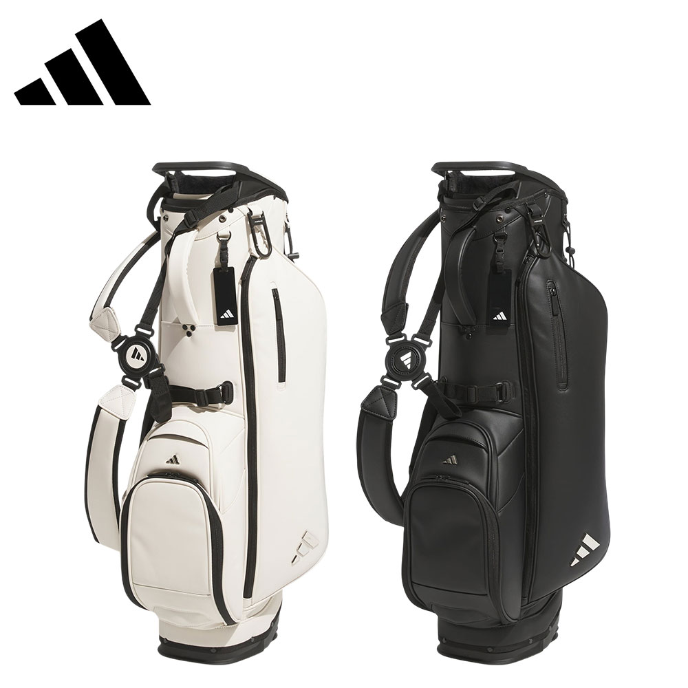 アディダス adidas ゴルフバッグ 8インチ ブラック メンズ 中古品