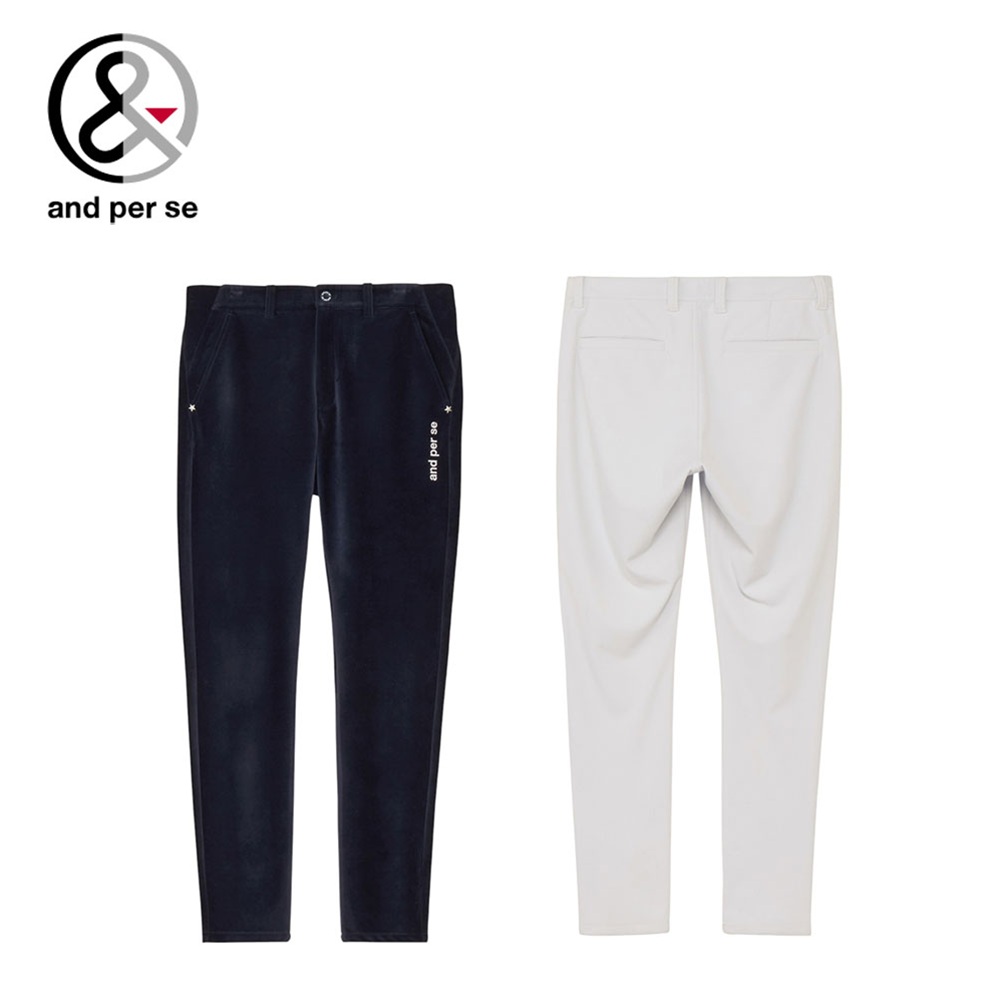 楽天市場】and per se アンパスィ メンズ ゴルフウェア パンツ