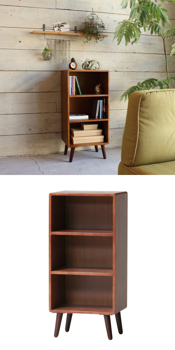 楽天市場】ラック 棚 木製 高さ85 幅40 オープンラック 本棚 書棚 収納