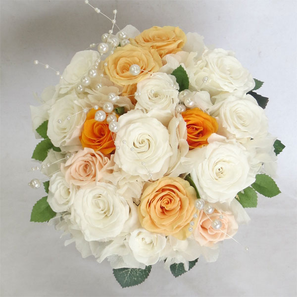 楽天市場】ウエディングブーケ/ブライダルブーケ/プリザーブドフラワー