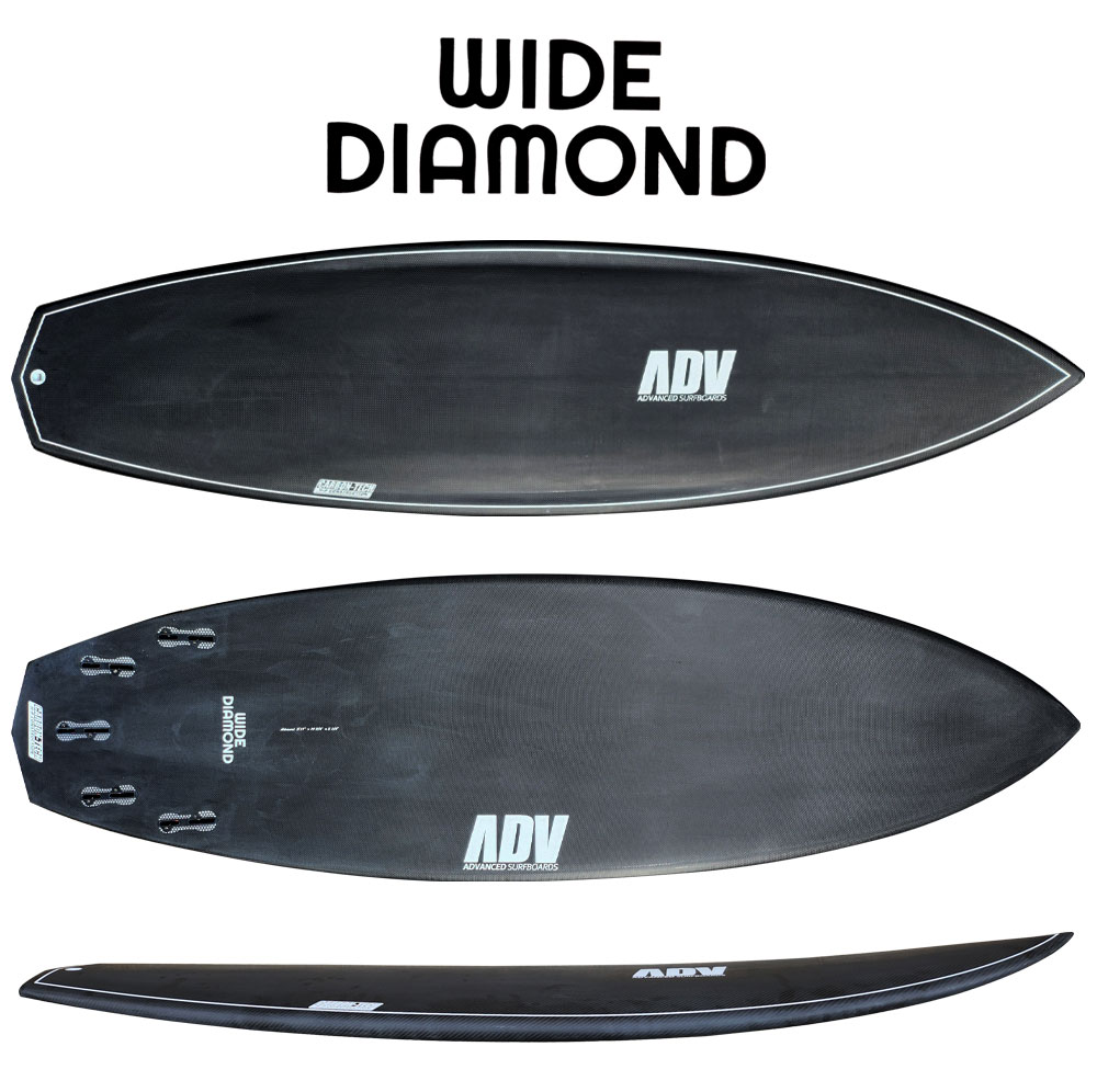 楽天市場】サーフボード ショート アドバンス / ADVANCED WIDEDIAMOND