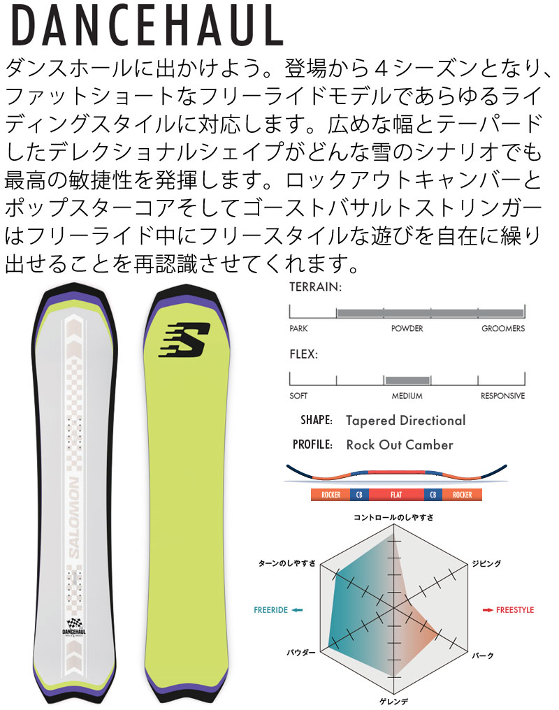 楽天市場】24-25 SALOMON / サロモン DANCEHAUL ダンスホール メンズ