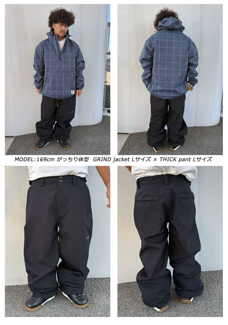 楽天市場】25-26 NOMADIK/ノマディック THICK pant メンズ レディース