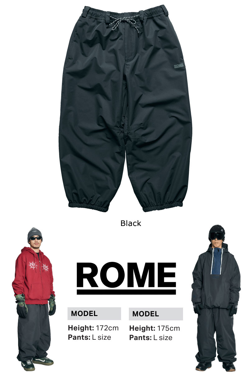 楽天市場】25-26 ROME/ローム PROFIT pant 着用説明動画 メンズ