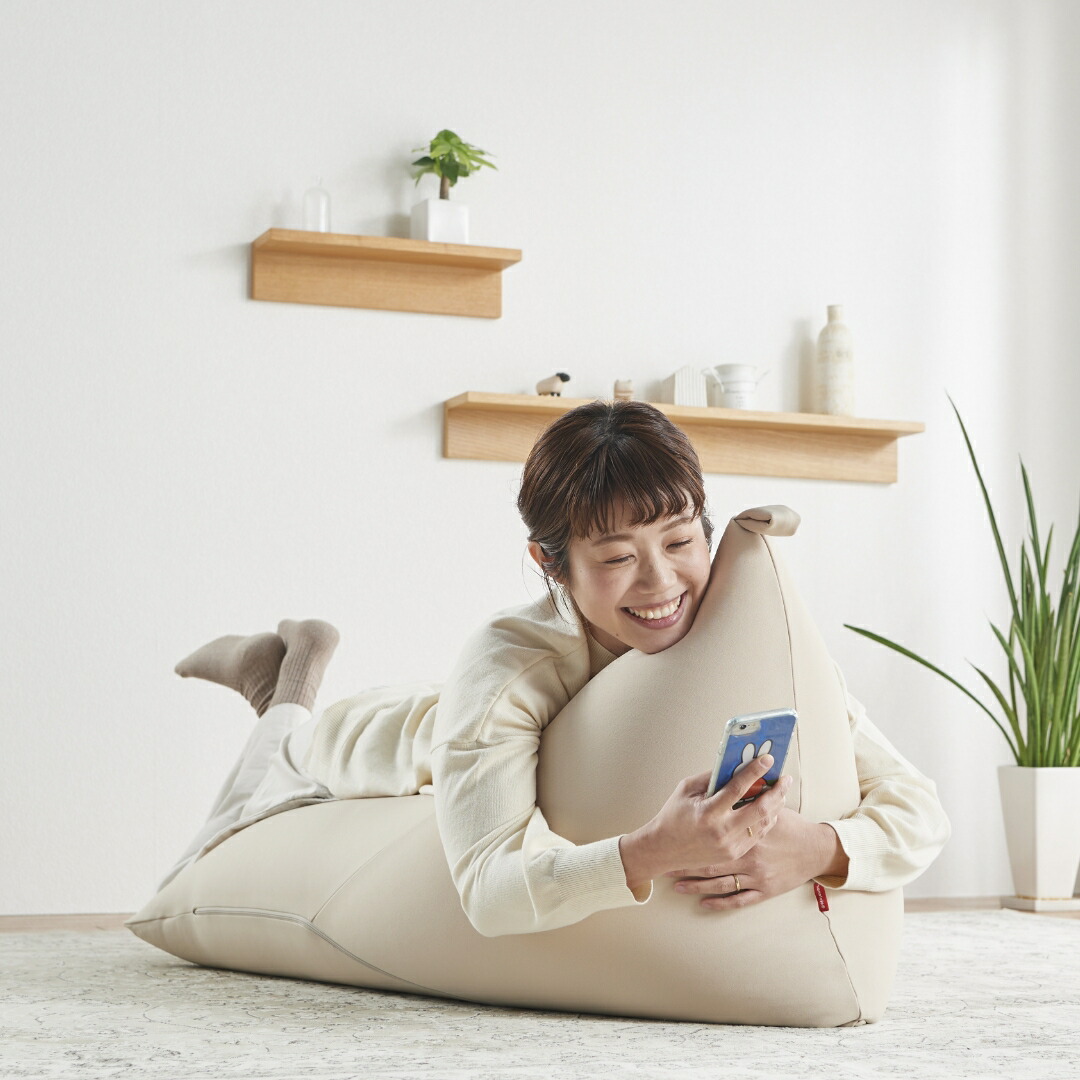 楽天市場】「5％OFF ｸｰﾎﾟﾝ 配布中 」ビーズクッション 人をダメにする