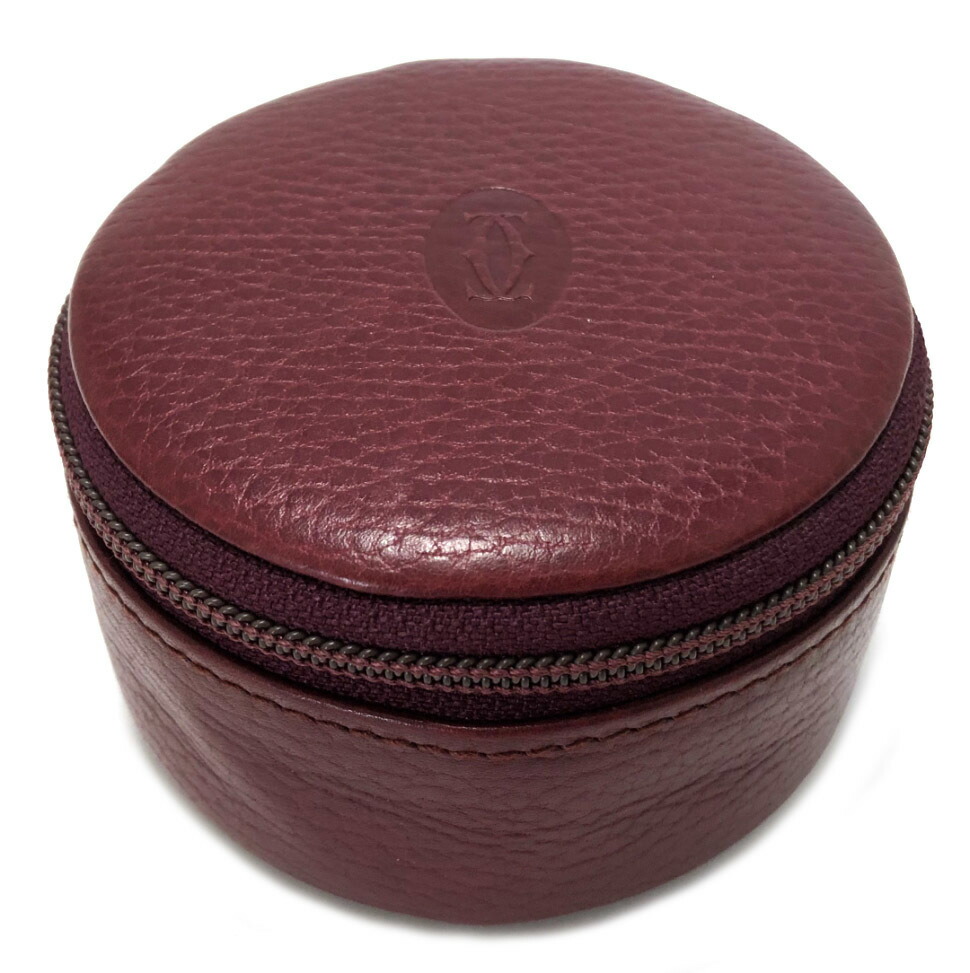 楽天市場】カルティエ ジュエリーケース 宝石ケース マスト レザー