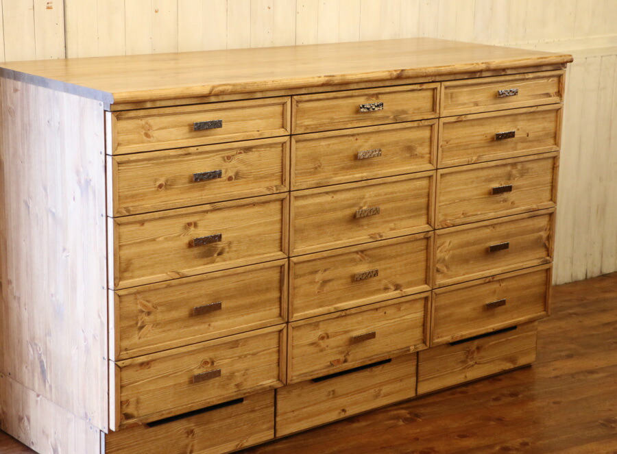 楽天市場】クラシック チェスト W1600 オーダー家具 選べるカラー 収納