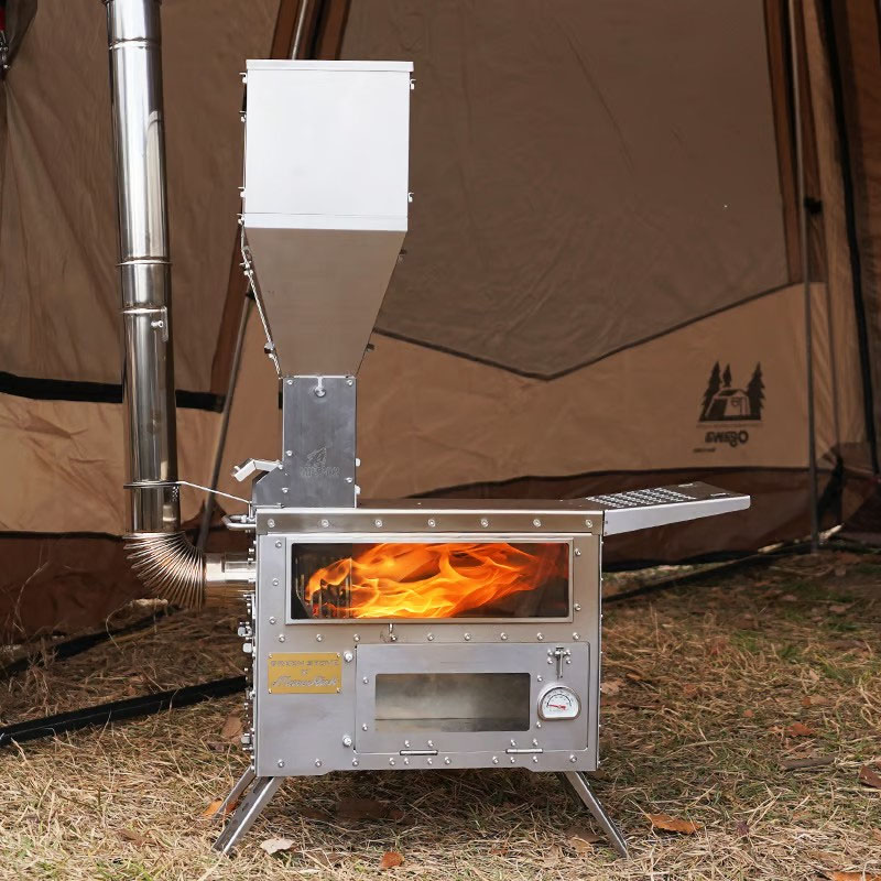 楽天市場】ペレット薪ストーブ／収納袋付 GreenStove×MaveRick【MPS-02