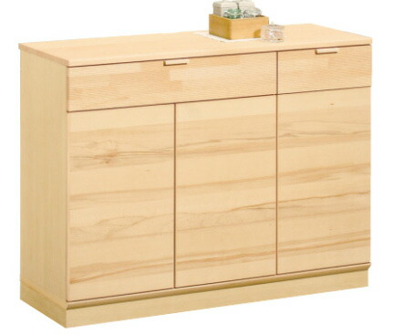 楽天市場】カリモク QD3506 サイドボード・ミドルボード・コンソール