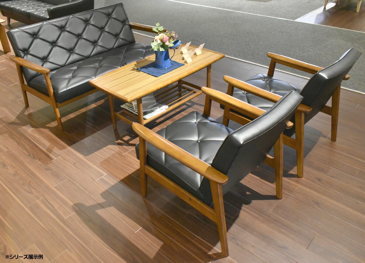 楽天市場】カリモク WS1120BW(旧WS1190BW) 肘掛椅子1Pソファブラック