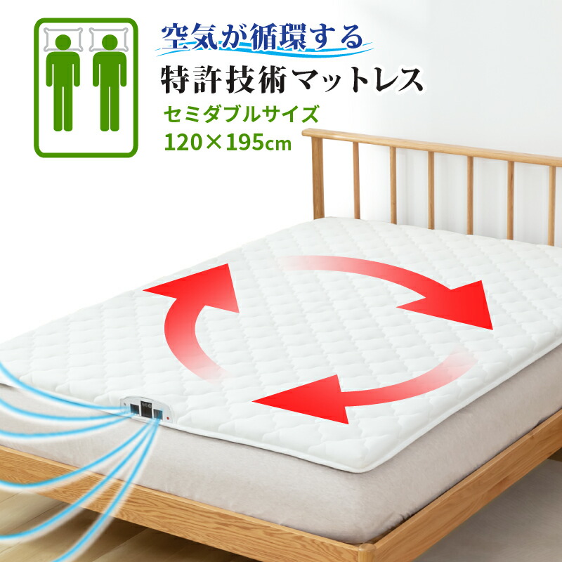 楽天市場】【ポイント10倍！】空気循環マットレス テコリア TECOREA
