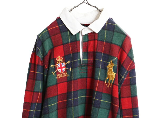 楽天市場】ビッグポニー ポロ ラルフローレン チェック 長袖 ラガー