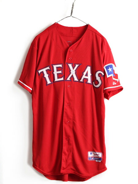 楽天市場】USA製 □ MLB オフィシャル Majestic テキサス レンジャーズ