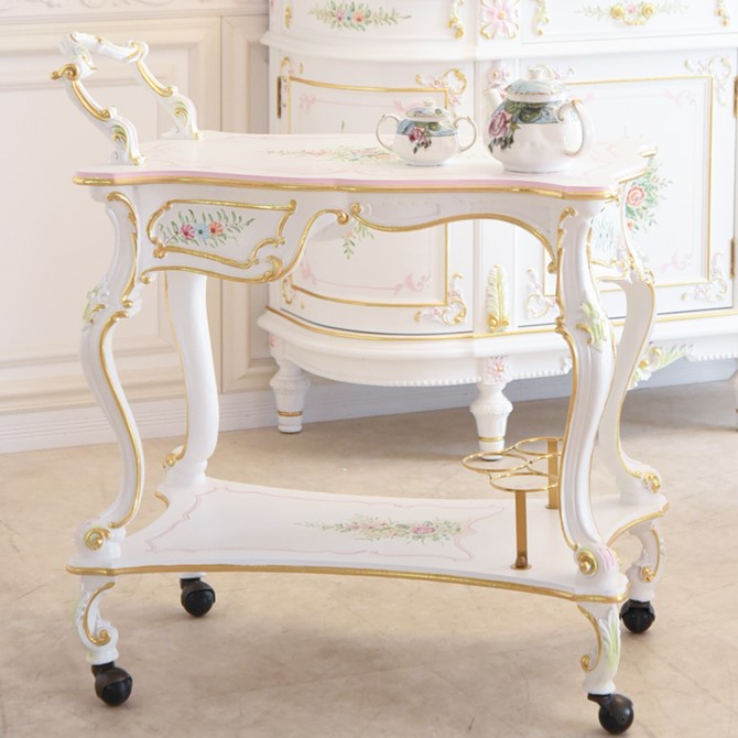 楽天市場】＼スーパーセール／☆22,980円OFF☆ ロココ 調 ワゴン