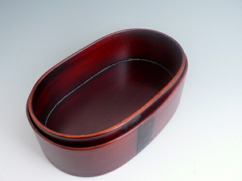 楽天市場】純国産 木曽桧 曲げわっぱ 合わせ メンパ（小）漆塗り弁当箱