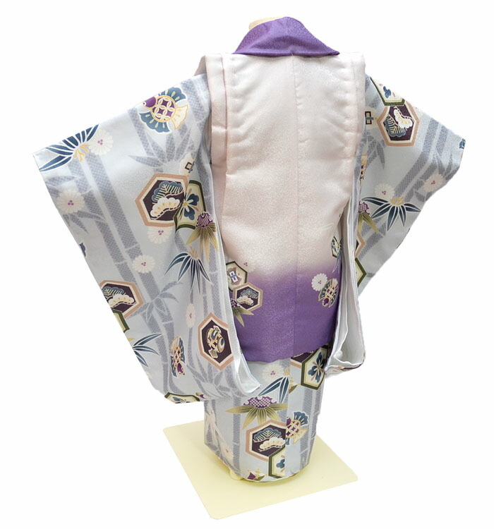 楽天市場】七五三 753 着物 3歳 男の子 被布セット 花うさぎ ブランド