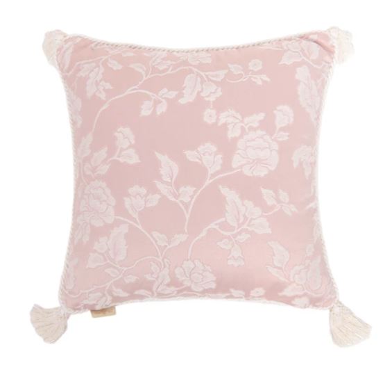 楽天市場】輸入雑貨 クッション タッセル ジェニファーテイラー ピンク