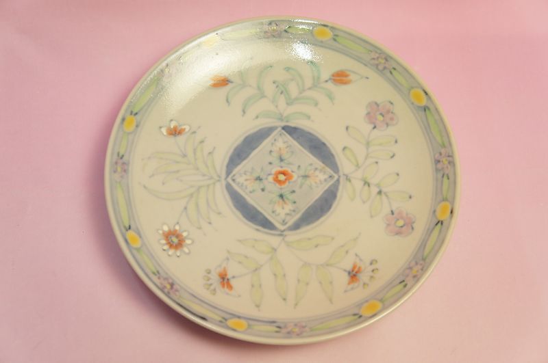 楽天市場】五代 佐藤走波 染錦絵変わり 六寸和皿揃 : 食器のみつはた