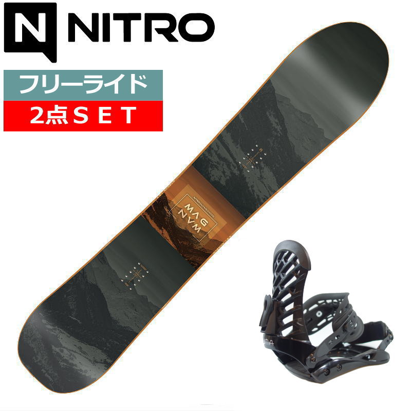 楽天市場】24-25 NITRO MAGNUM+ZUMA ZM ナイトロ メンズ スノーボード2