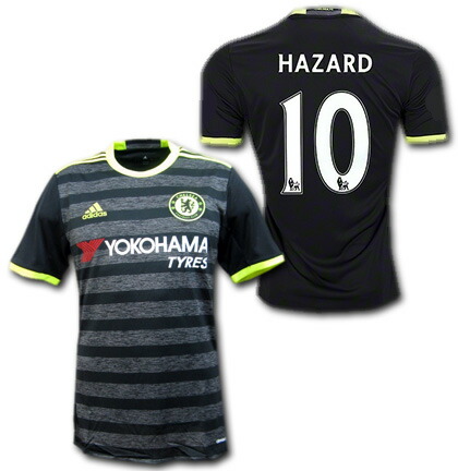 楽天市場】チェルシー 16/17 アウェイ（黒/グレー） #10 HAZRD エデン