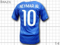 楽天市場】2014 ブラジル代表 アウェイ(青) #10 NEYMAR JR ネイマール