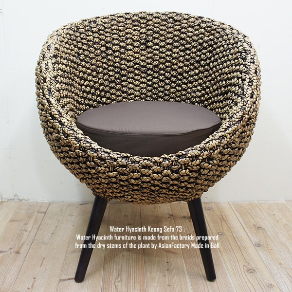 楽天市場】ウォーターヒヤシンス ソファ K73 一人掛け シングルソファ