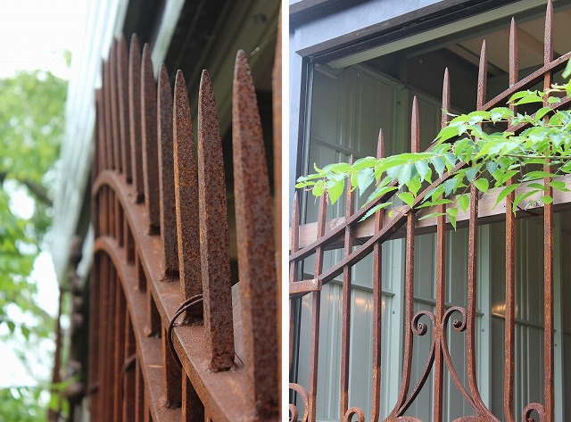 楽天市場】フランス アンティーク 大きな アイアンゲート M15 : リカム