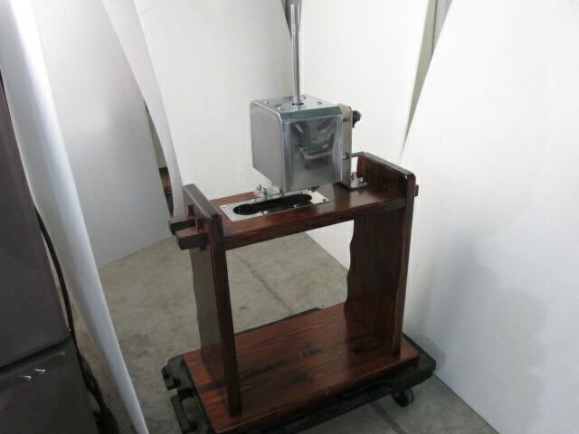 楽天市場】山全商会 業務用 手動式 モンブラン絞り機 総木枠（ブラウン