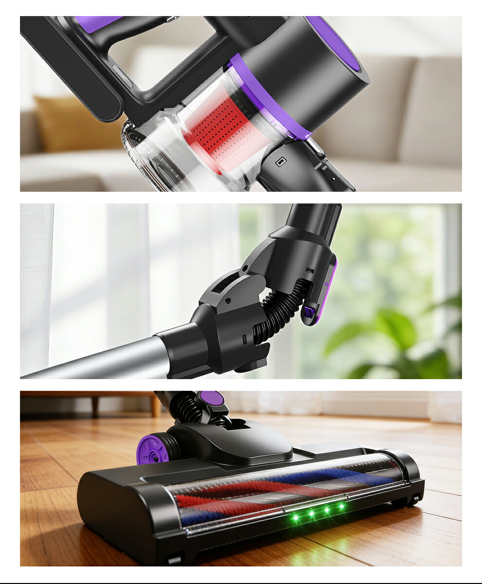 楽天市場】楽天1位【クーポンで11,980円！SS限定】史上初曲がる掃除機