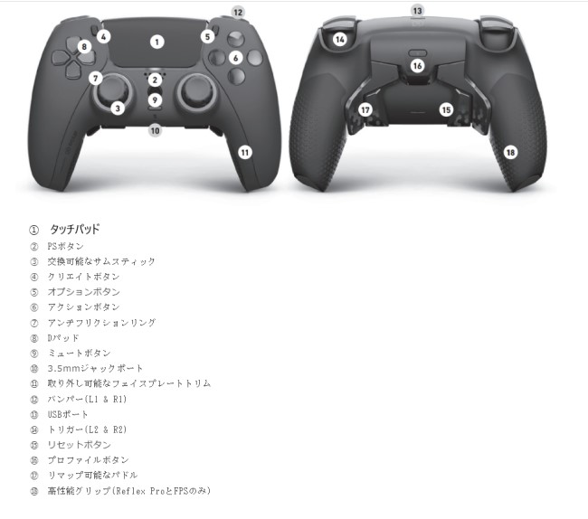 楽天市場】SCUF REFLEX FPS 日本語説明書付 即納 スカフ リフレックス
