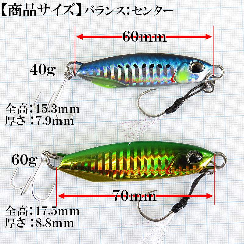 楽天市場】動画あり! 爆釣 ジギンガ—Z 丸呑み注意! 超コンパクト