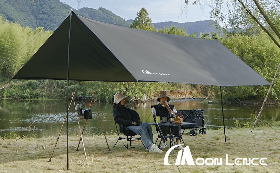 楽天市場】「スーパーセール期間中20％OFF」MOON LENCE タープ 3m×3m