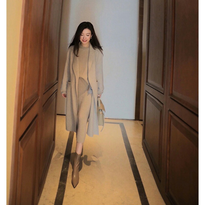 楽天市場】送料無料 セットアップ ニットセーター ニットスカート