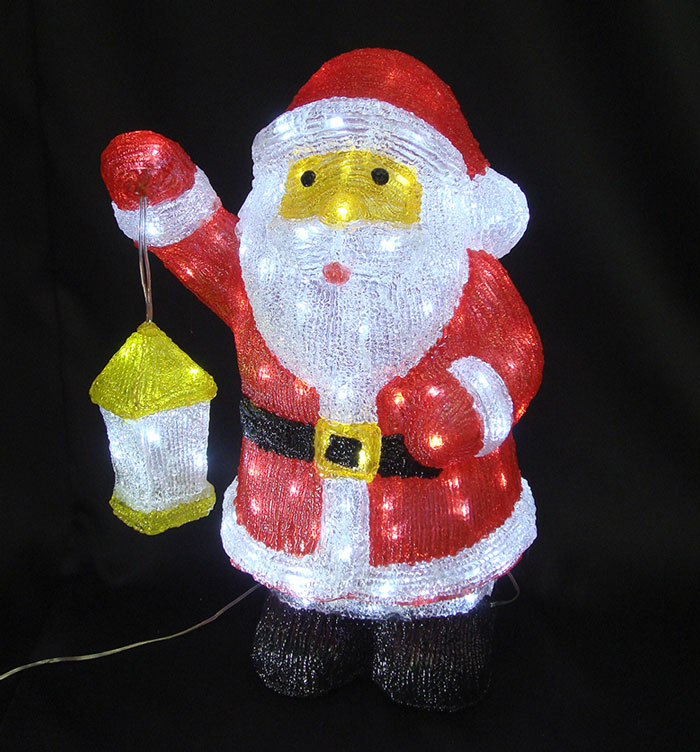 楽天市場】3Dサンタモチーフ サンタ L3D249【コロナ産業