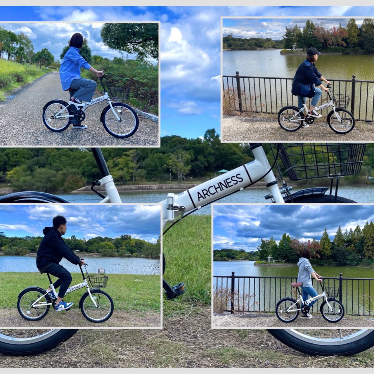 楽天市場】【ランキング1位獲得！】 折りたたみ自転車 自転車 折り畳み