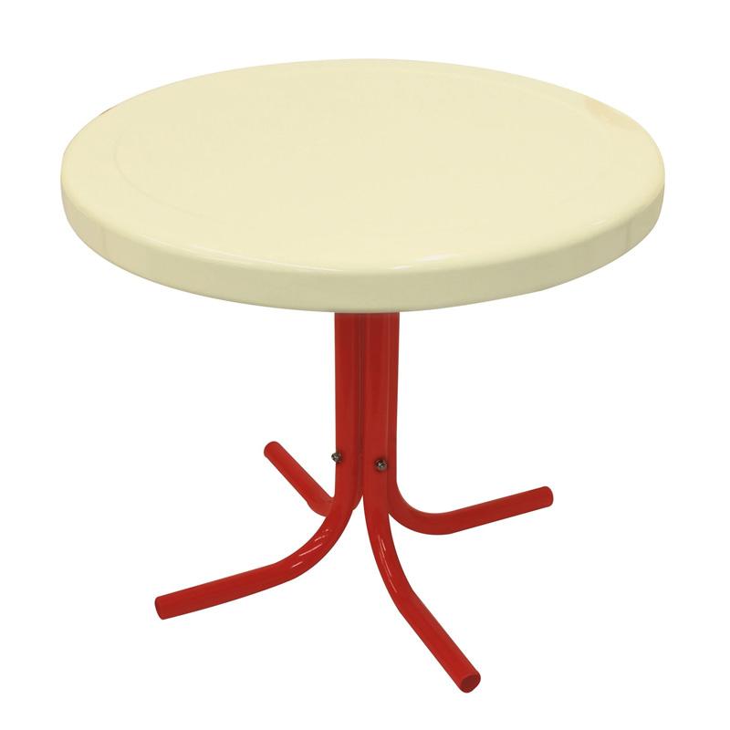 楽天市場】コカコーラ メタル テーブル チェア セット クリーム レトロ