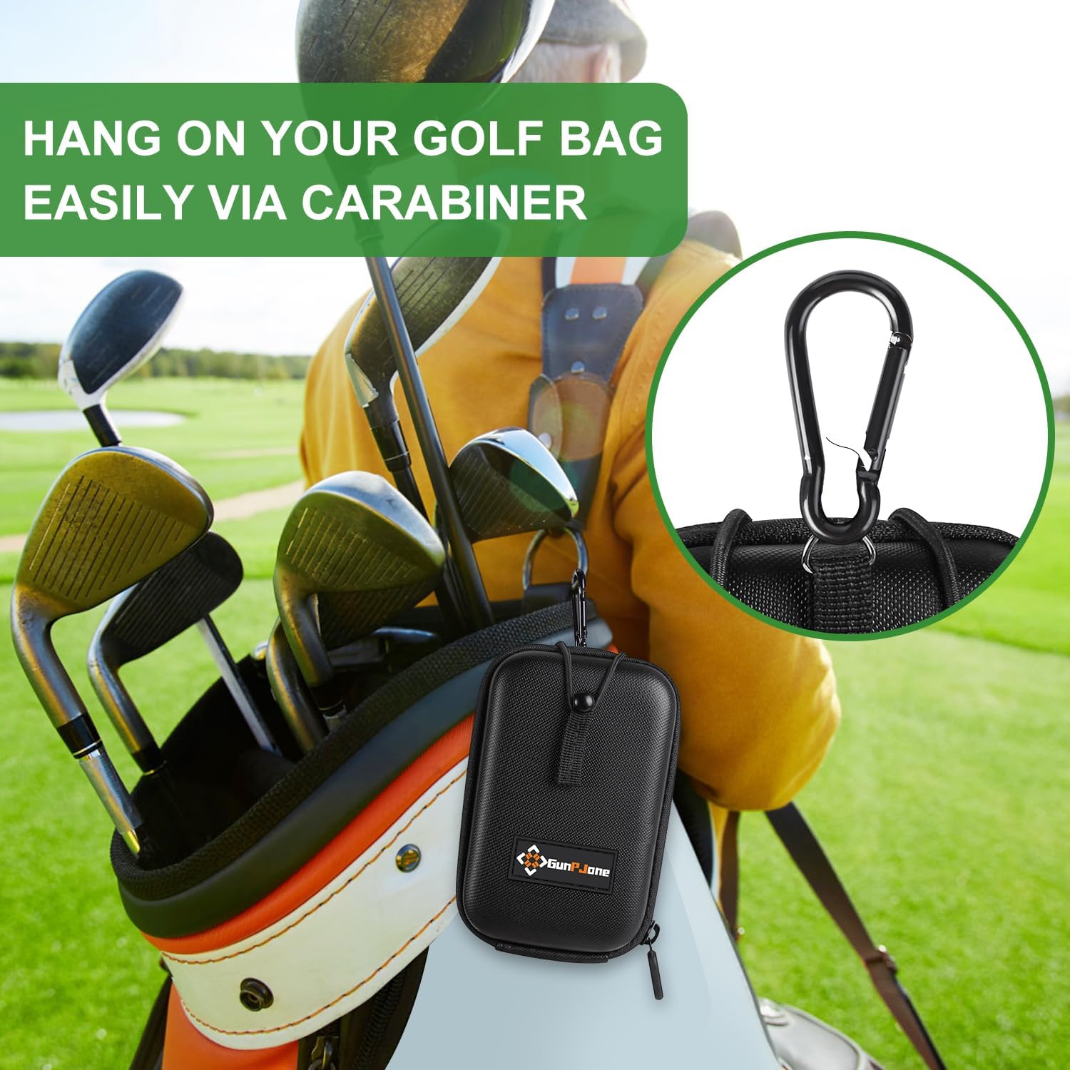 楽天市場】GUNPJONE ゴルフ距離計ケース 距離計ハードシェルケース