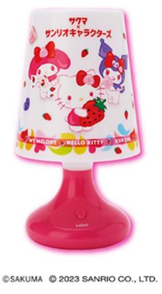 楽天市場】サンリオ サクマ×サンリオキャラクターズ ルームライト