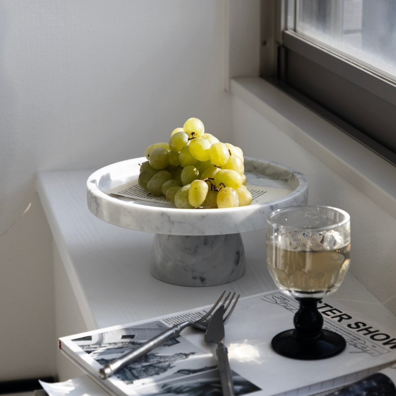 楽天市場】【Ade×&classy コラボ商品】天然大理石コンポート