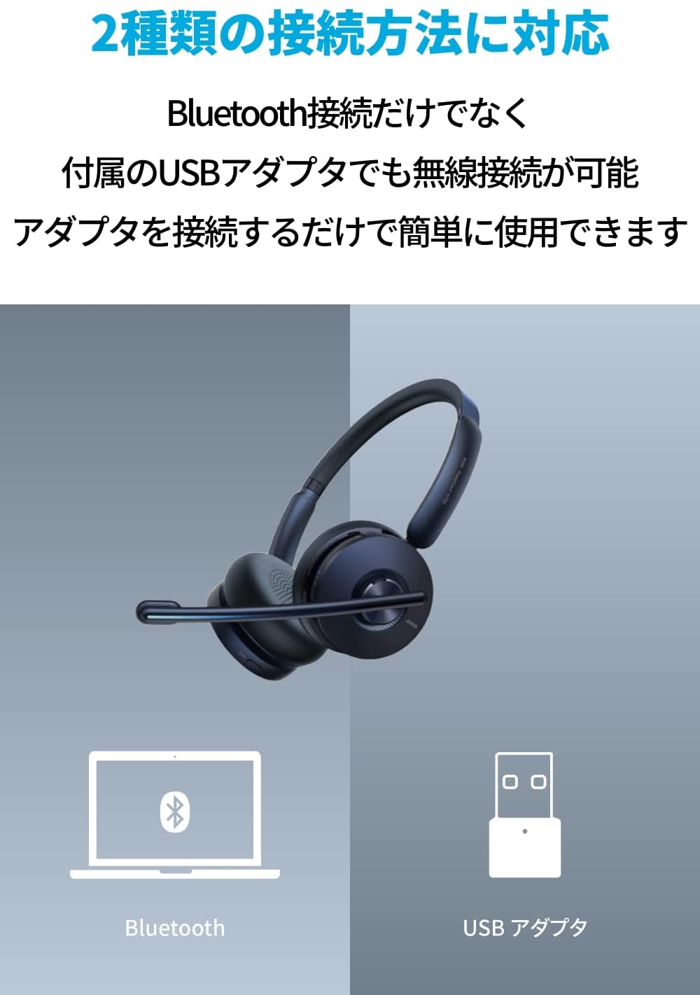 楽天市場】Anker PowerConf H700（ワイヤレスヘッドセット Bluetooth