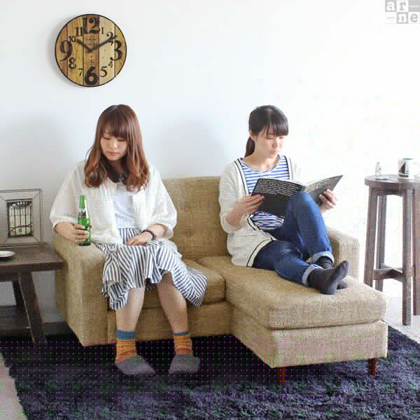 楽天市場】ローソファー ソファ ソファー 2人掛け おしゃれ カウチ