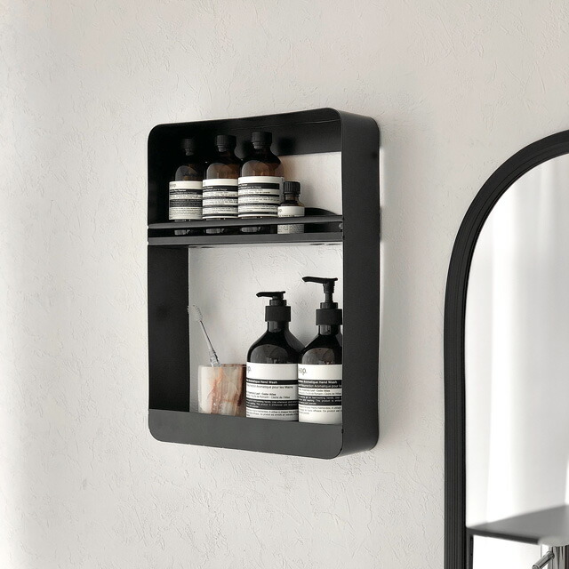 楽天市場】スクエア 2段 ウォールシェルフ【ART OF BLACK】 : ART OF BLACK