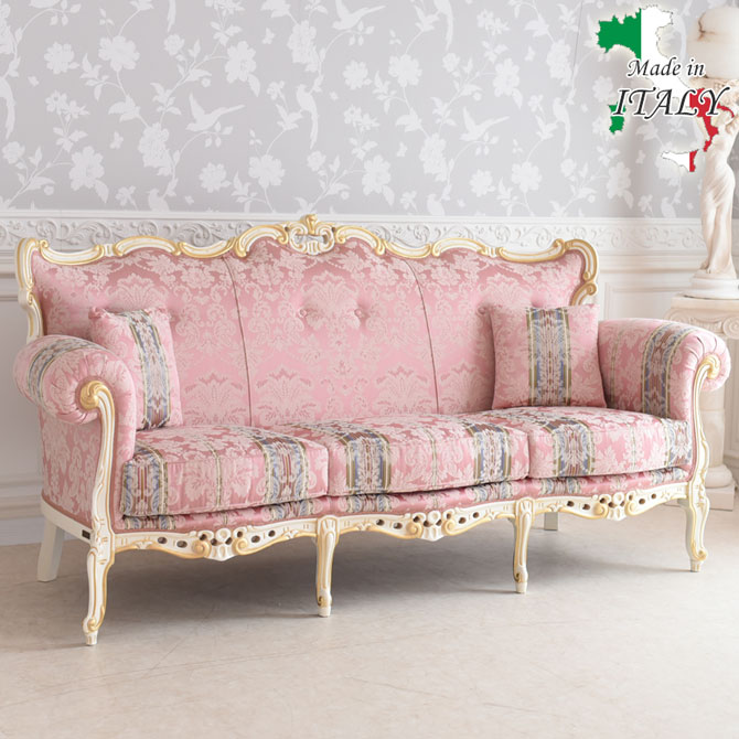 楽天市場】イタリア製 パールリーバロック ローザ 猫脚 グランデ