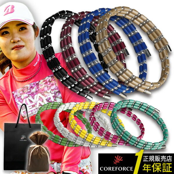 楽天市場】コアフォース ループ K14 ホワイトゴールド 全長50cm