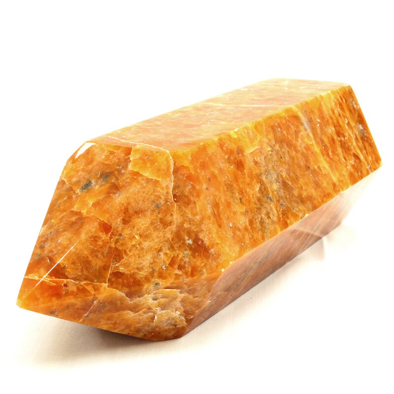 楽天市場】【パワーストーン】オレンジカルサイト ポイントカット 1.25